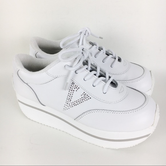 New Volatile Expulsion White Platform Sneakers 7
